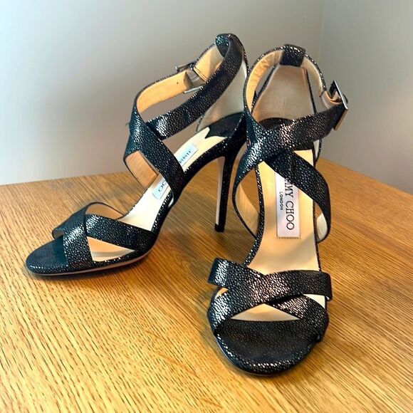 Jimmy Choo London heels sandals. New. Size 37.5 / US 7 - Picture 2 of 5